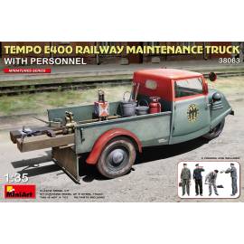 TEMPO E400 RAILWAIY MAINTENANCE TRUCK WITH PERSONNEL