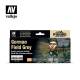 SET DE PEINTURE GERMAN FIELD GREY UNIFORMS WWII| 8X17ml | VALLEJO | 70181