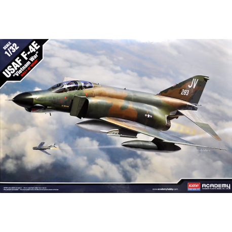 Maquette Avion USAF F-4E Vietnam War|Academy|12133|1:32