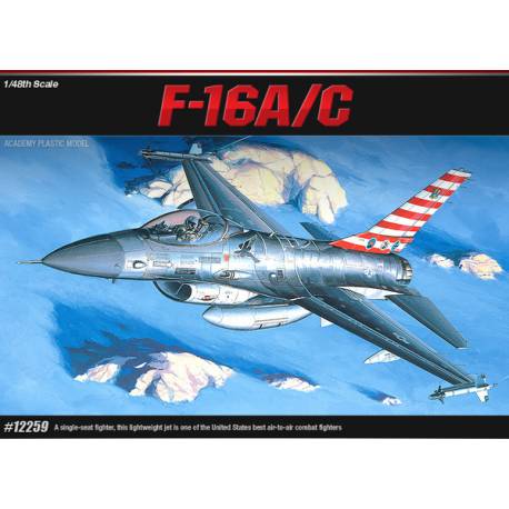 F-16A/C Fighting Falcon|ACADEMY|12259|1:48