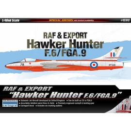 RAF & Export Hawker Hunter F.6/FGA.9|ACADEMY|12312|1:48