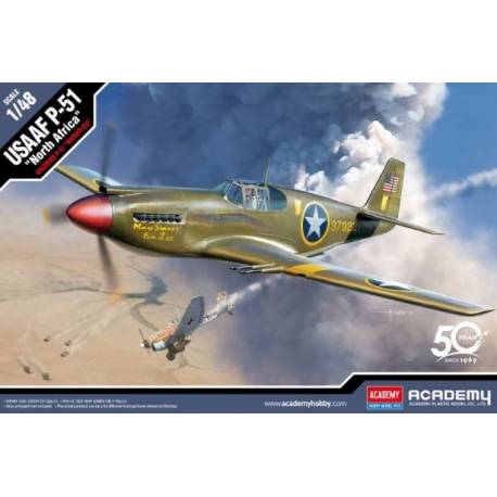 USAAF P-51 North Africa|ACADEMY|12338|1:48