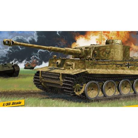 Char German Tiger-I Ver. Early Operation Citadel|ACADEMY|13509|1:35