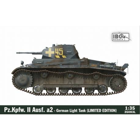 Pz.Kpfw. II Ausf. A2-German Light Tank LIMITED EDITION|IBG Models ...