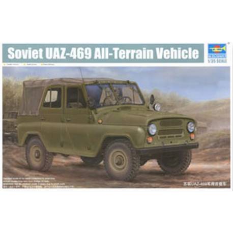 Soviet UAZ-469 All-Terrain Vehicle 