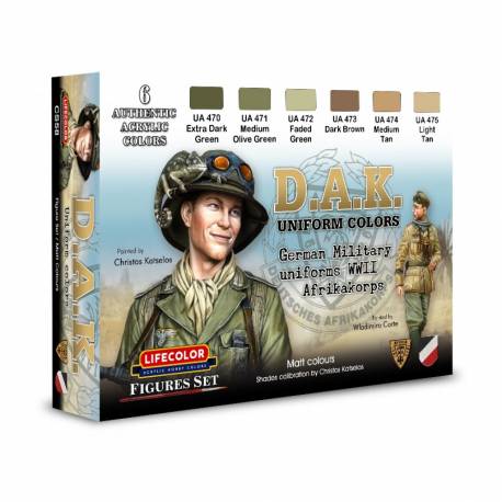 German DAK uniforms