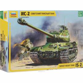 Maquette Char Joseph Stalin-2 Soviet heavy IS-2 Tank|ZVEZDA|3524|1:35