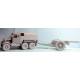 British Scammell Pioneer Artillery Tractor R100 with 7,2inch Howitzer