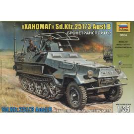 Maquette blindé SD.KFZ.251/3 Ausf.B Mittlerer Funkpanzerwagen|ZVEZDA|3604|1:35