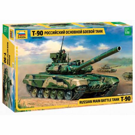 Maquette char Russian Main Battle Tank T-90|ZVEZDA|3573|1:35