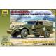 Maquette blindé US Army M-3 Armored Scout Car avec Canvas|ZVEZDA|3581|1:35