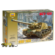Maquette char Soviet Tank Destroyer ISU-122|ZVEZDA|3534|1:35