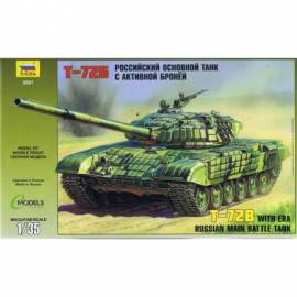 Maquette char Russian Main Battle Tank T-72B avec ERA|ZVEZDA|3551|1:35