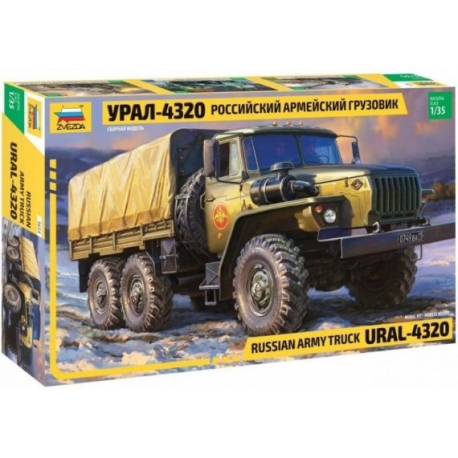 Maquette Camion de l'armée russe URAL-4320 Russian army truck|ZVEZDA|3654|1:35