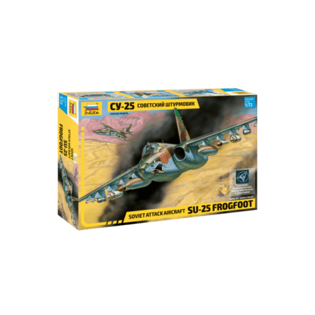 Maquette avion Soviet Attack Aircraft Sukhoi Su-25 Frogfoot|ZVEZDA|7227|1:72