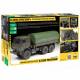 Maquette camion Russian three axle truck K-5350 "MUSTANG"|ZVEZDA|3697|1:35