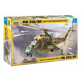 Maquette hélicoptère Soviet Attack Helicopter MI-24V/VP|ZVEZDA|4823|1:48