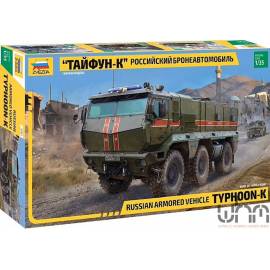 Maquette camion Russian armored vehicle Typhoon-K|ZVEZDA|3701|1:35