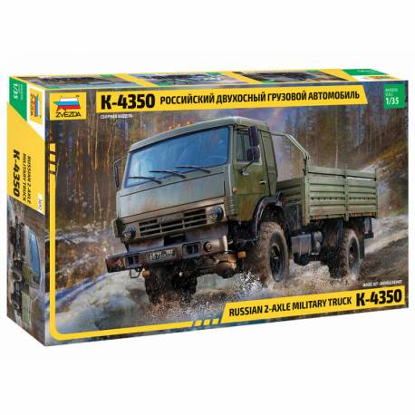 Maquette camion Russian 2-Axle Military Truck K-4350|ZVEZDA|3692|1:35