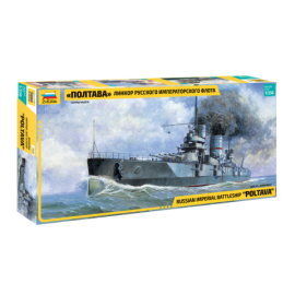 Maquette bateau Russian imperial battleship "Poltava"|ZVEZDA|9060|1:350