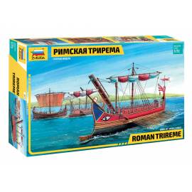 Maquette bateau Roman Trireme|ZVEZDA|8515|1:72