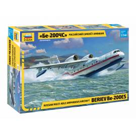 Maquette avion Russian multi-role amphibious aircraft Beriev Be-200ES|ZVEZDA|7034|1:144