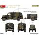 CAMION RADIO K-51 DE L'ARMÉE AMÉRICAINE AVEC REMORQUE K-52. KIT INTÉRIEUR