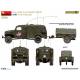 CAMION RADIO K-51 DE L'ARMÉE AMÉRICAINE AVEC REMORQUE K-52. KIT INTÉRIEUR