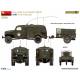 CAMION RADIO K-51 DE L'ARMÉE AMÉRICAINE AVEC REMORQUE K-52. KIT INTÉRIEUR