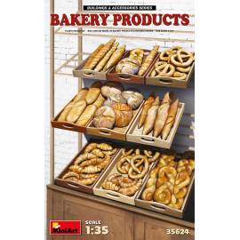 Maquette diorama PRODUITS DE BOULANGERIE|BAKERY PRODUCTS|1:35ème|MiniArt|35624