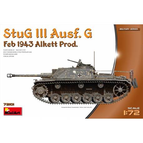 Maquette Char StuG III Ausf.G Feb 1943 Alkett Prod.|Miniart|72101|1:35