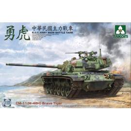 Maquette char R.O.C. Army Main battle tank CM-11 (M-48H) Brave Tiger|TAKOM|2090|1:35