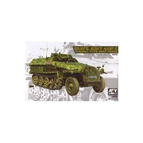 Maquette char Sd.Kfz.251/9 Ausf.C Early Production|AFV Club|1:35|35251