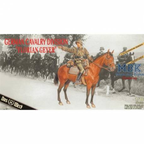 Maquette figurine German Cavalry Division "Florian Geyer"|Das werk|16013|1:16