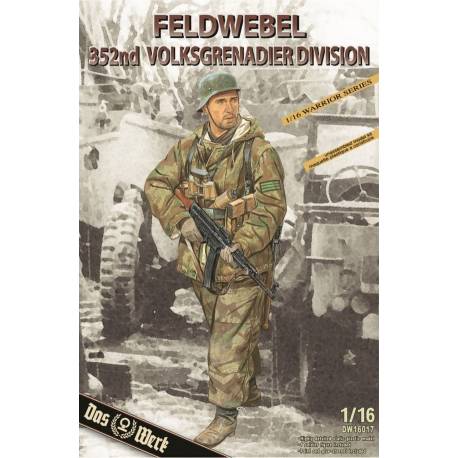 Maquette figurine Feldwebel 352nd Volksgrenadier Division|DAS WERK|16016|1:16