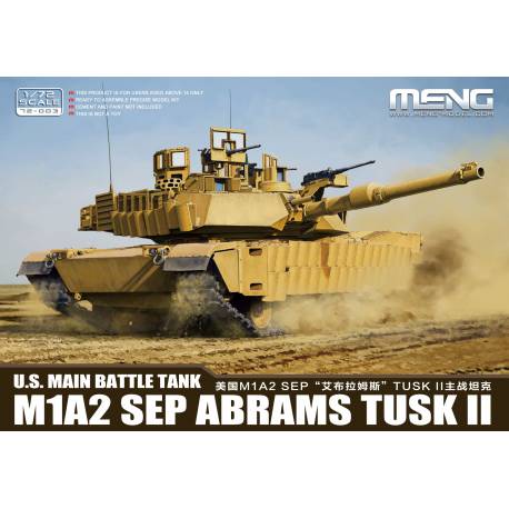 U.S. Main Battle Tank M1A2 SEP ABRAMS TUSK II