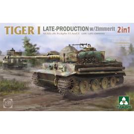Tiger I Late Production w/zimmerit Sd.Kfz. 181 Pz.Kpfw. VI Ausf. E (Late/Late Command)