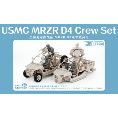 USMC MRZR D4 Crew Set |MAGIC FACTORY|7502| 1:35