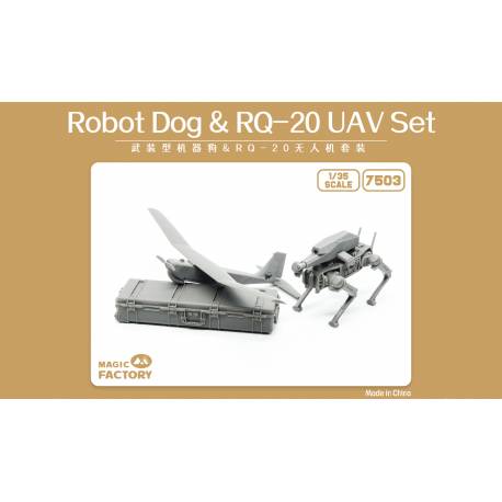 Robot Dog & RQ-20 UAV Set