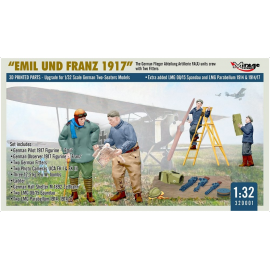 "Emil und Franz 1917" The German Flieger Abteilung Artillerie FA(A) units crew with Two Fitters