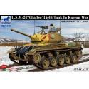 U.S. M-24 CHAFFEE light tank KOREAN WAR