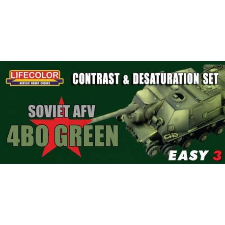 Easy 3 Soviet AFV 4BO Green 