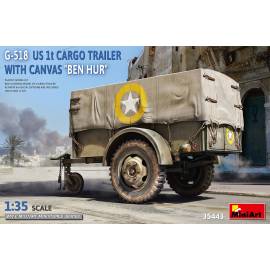 G-518 US 1t CARGO TRAILER WITH CANVAS “BEN HUR”