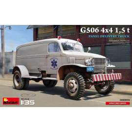 G506 4х4 1,5 t PANEL DELIVERY TRUCK