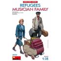 REFUGEES. MUSICIAN FAMILY