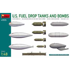 U.S. FUEL DROP TANKS AND BOMBS