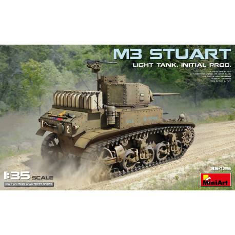 M3 STUART LIGHT TANK, INITIAL PROD.