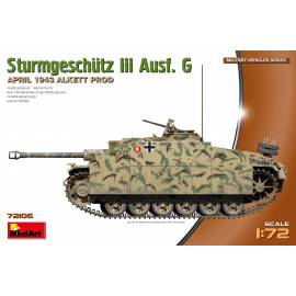 STURMGESCHUTZ III AUSF. G, APRIL 1943 ALKETT PROD.