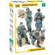 Maquette figurine GERMAN HALFTRACK CREW|ZVEZDA|3585|1:35