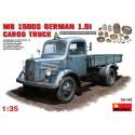 MB 1500S GERMAN 1,5t CARGO TRUCK 